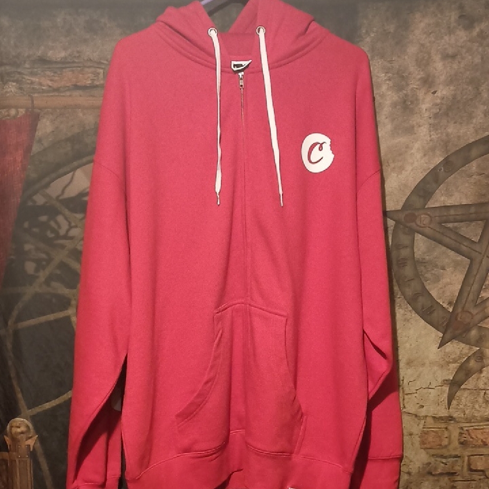 Actual Cookies Unisex Red Hoodie Sweater